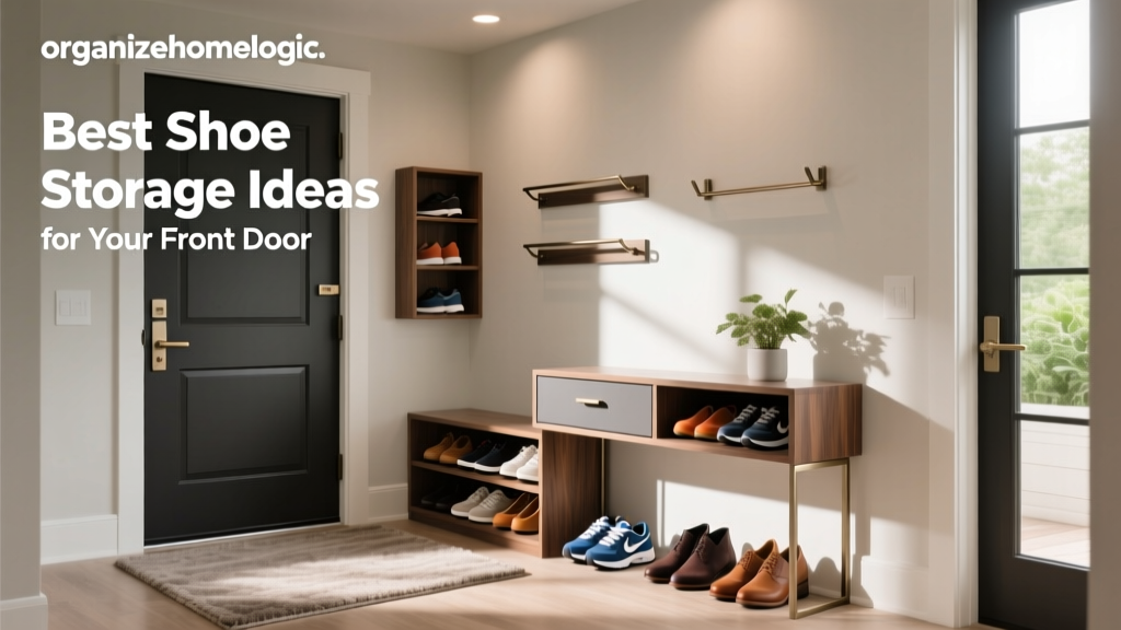 Best Shoe Storage Ideas for Your Front Door