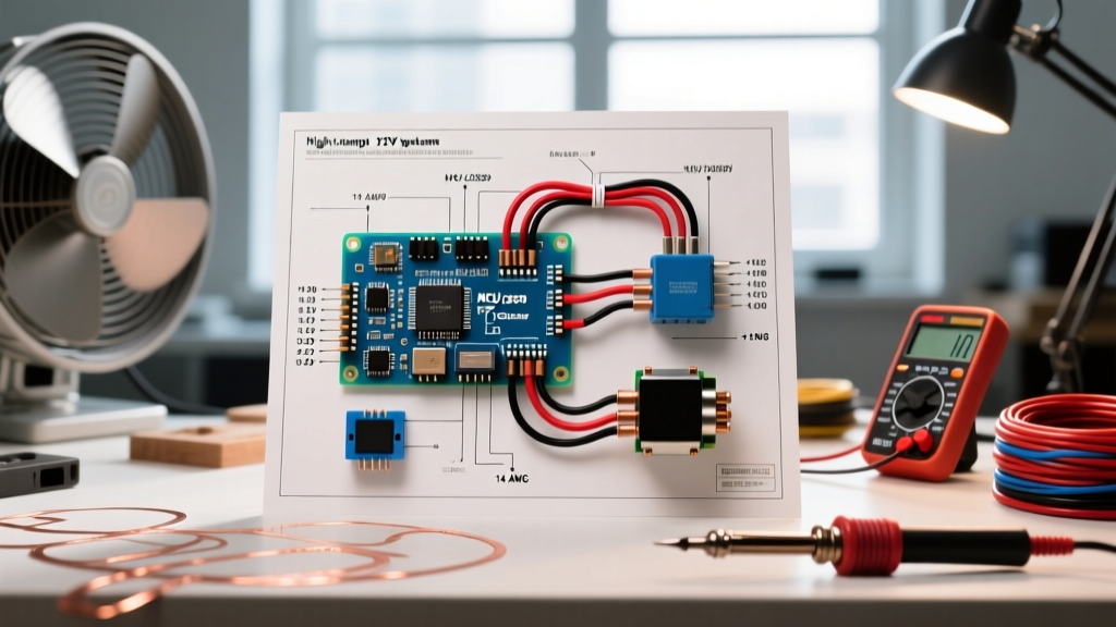 Electric Fan Wiring Diagram With Relay: High-Amp Setup