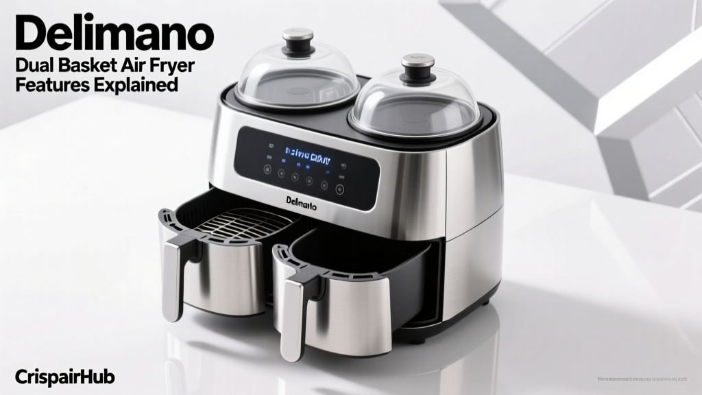 Delimano Dual Basket Air Fryer: Features & Facts