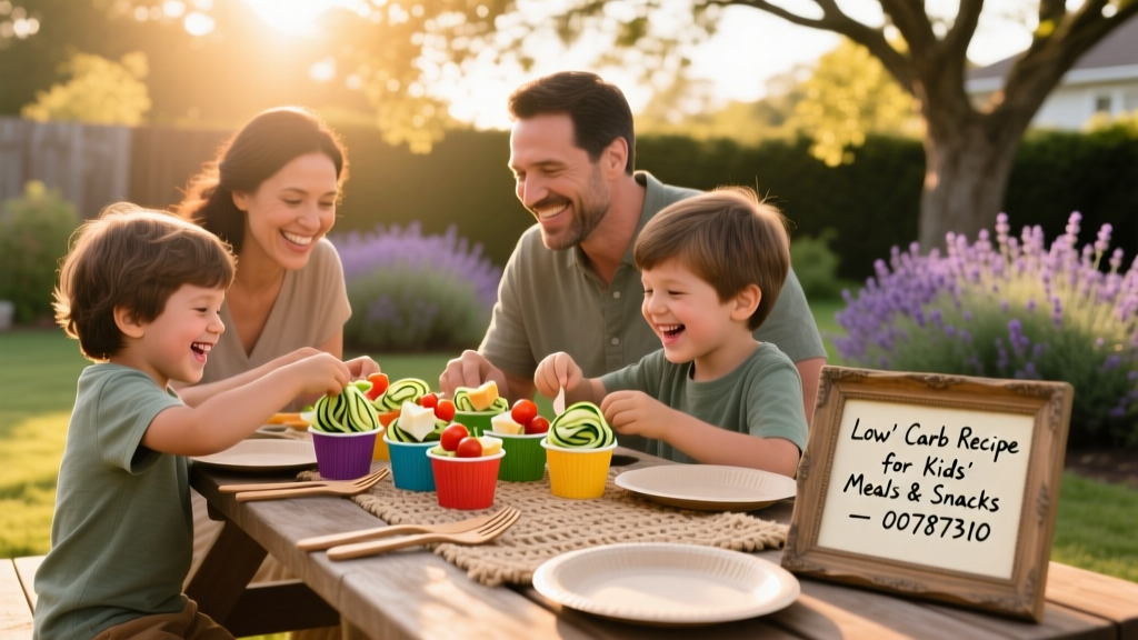 Low-Carb Recipes for Kids: Nutritionist-Approved Meals and Snacks That Support Focus, Energy, and Healthy Growth