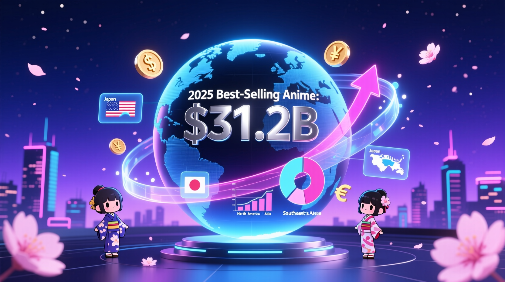 best selling anime