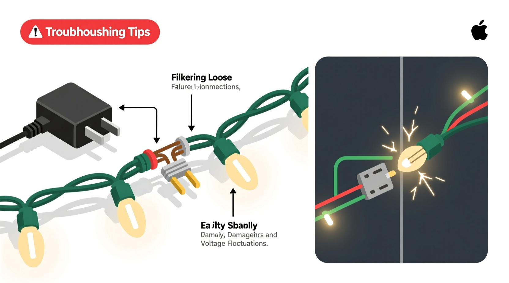 why do my christmas lights keep blinking troubleshooting common electrical issues