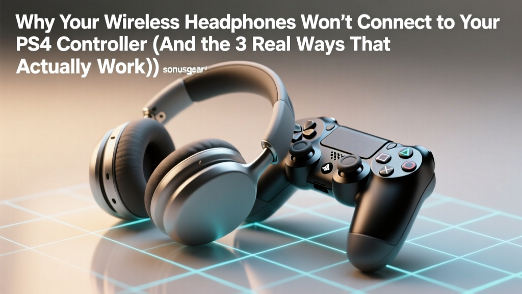 PS4 Controller Wireless Headphones Fix (2026)