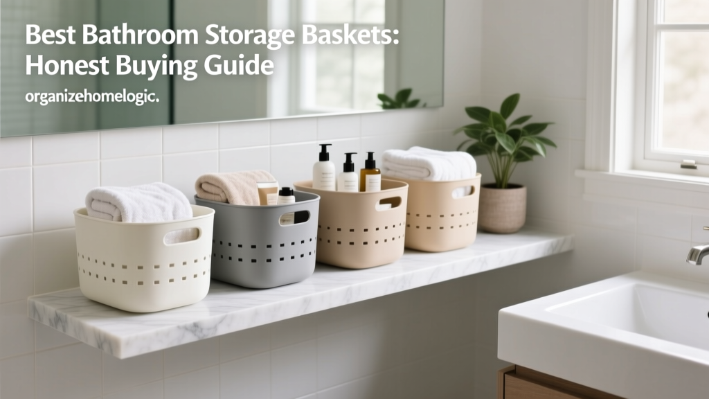 Best Bathroom Storage Baskets: Honest Buying Guide