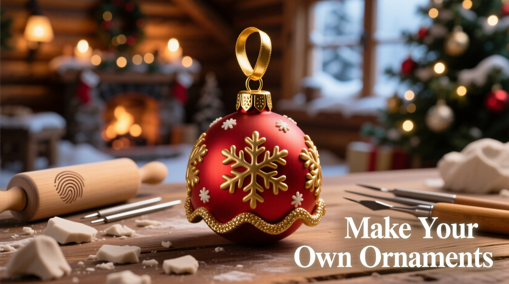 how to make your own christmas tree ornaments with polymer clay