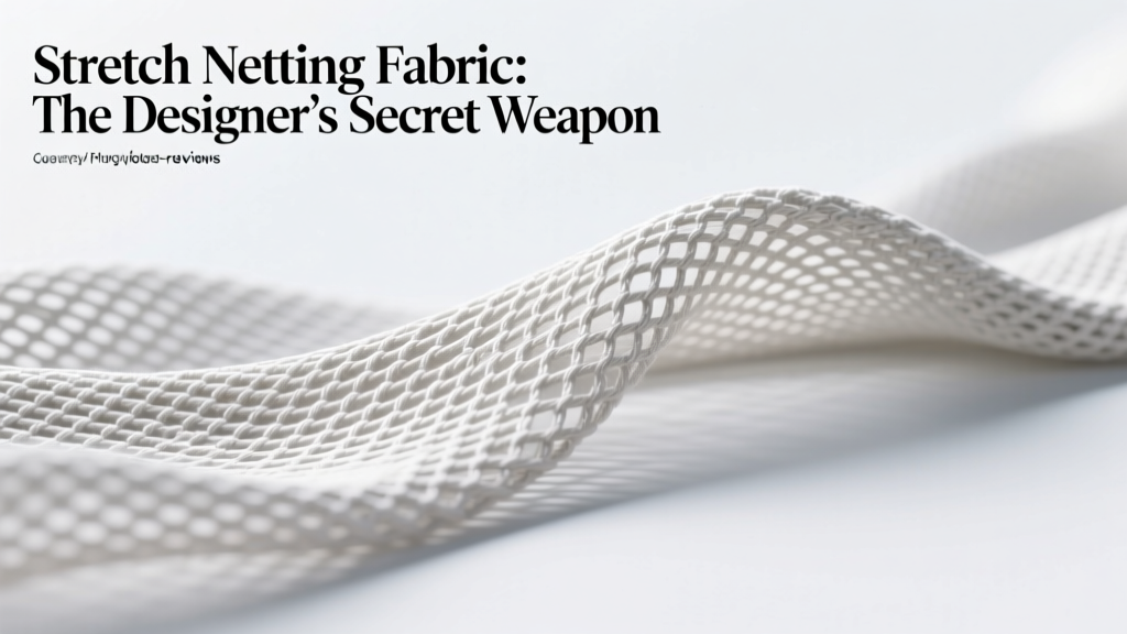 Stretch Netting Fabric: The Designer’s Secret Weapon