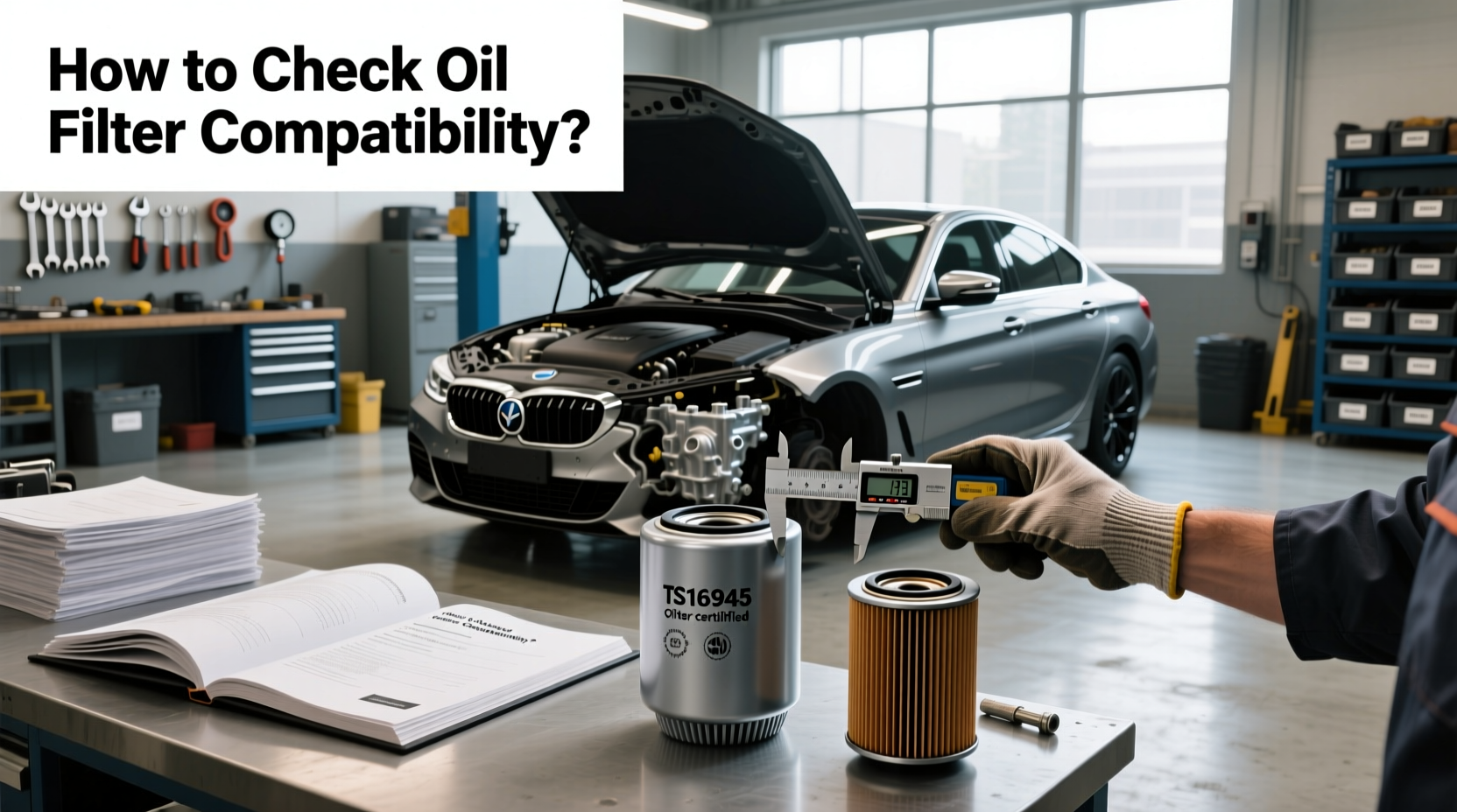How to choose ts16949 engine oil filter,How to check oil filter compatibility?