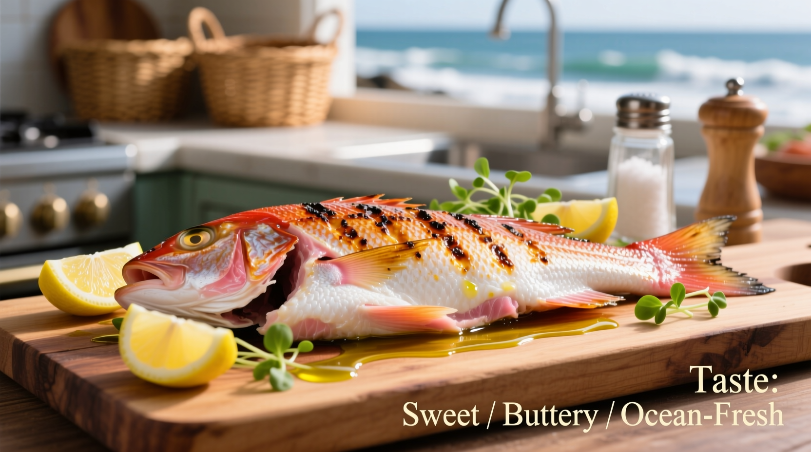 what does red snapper taste like