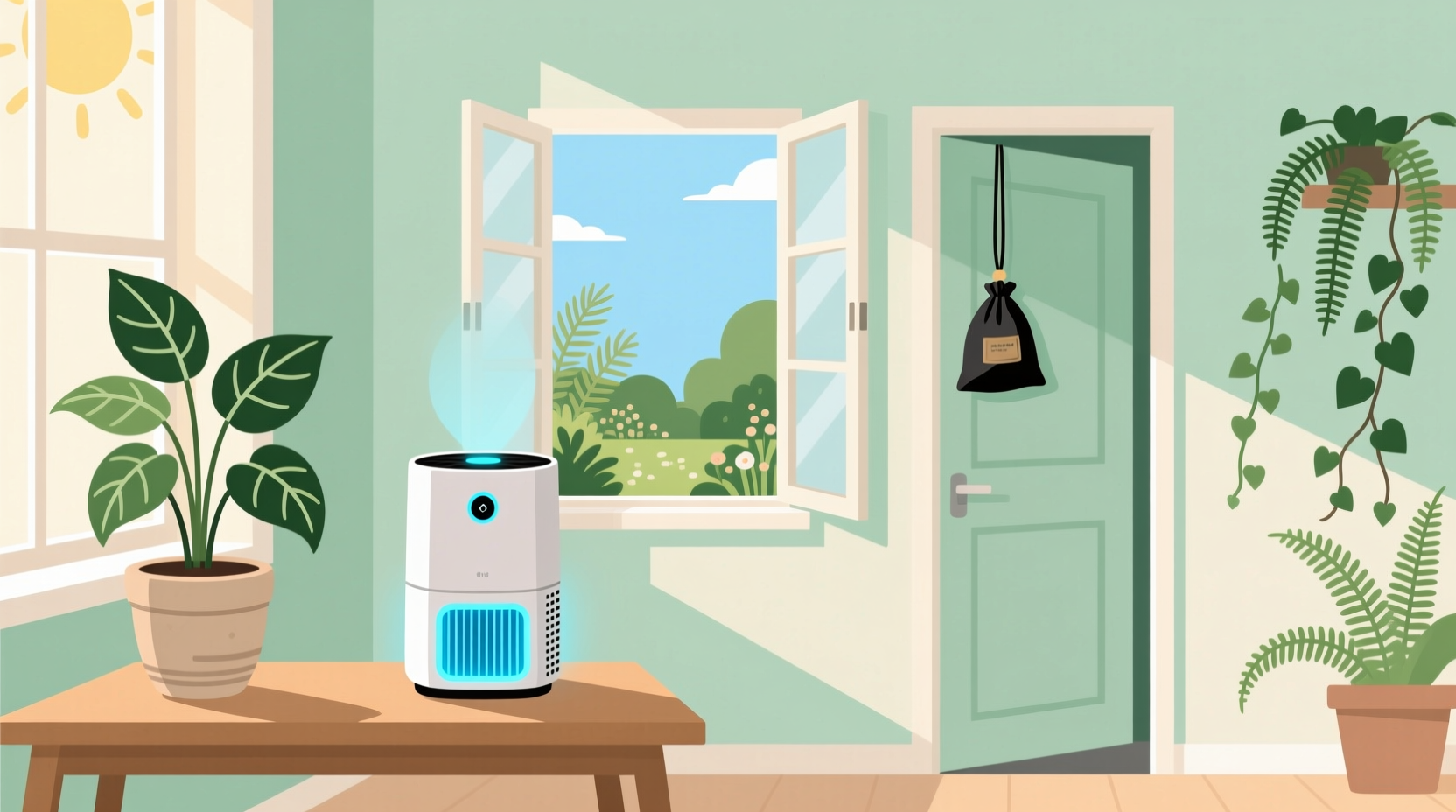 five ways to clean the air in your home