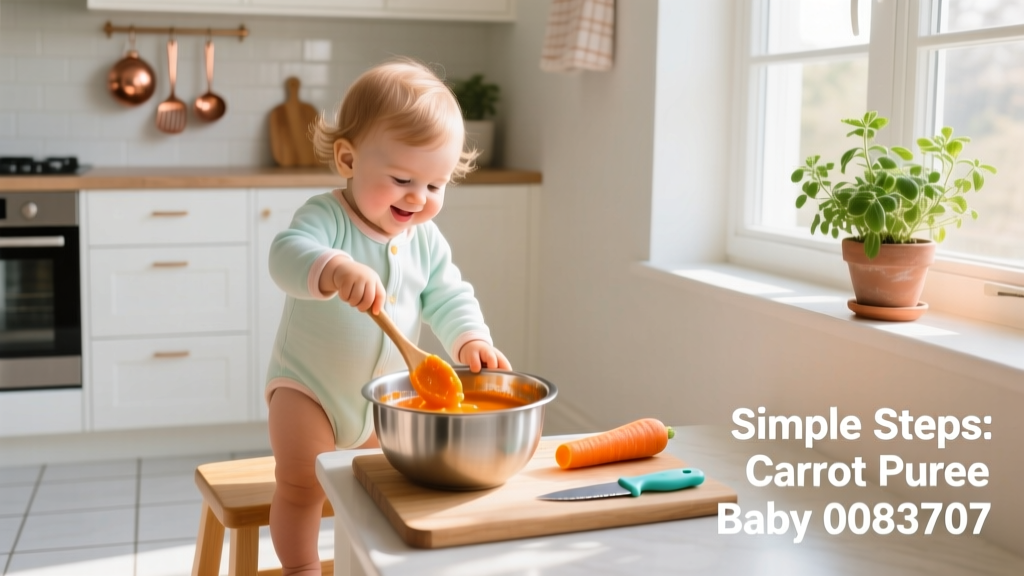 Simple Steps to Prepare Carrot Puree for Babies: Safe, Nutritious, and Developmentally Appropriate