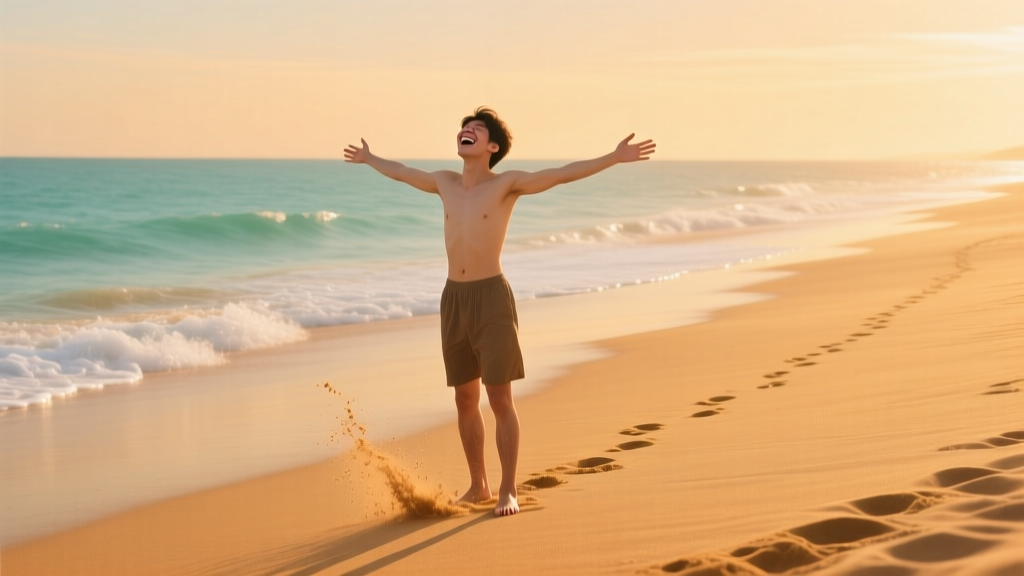 Beach Feeling Joy: Emotional Dream Meaning