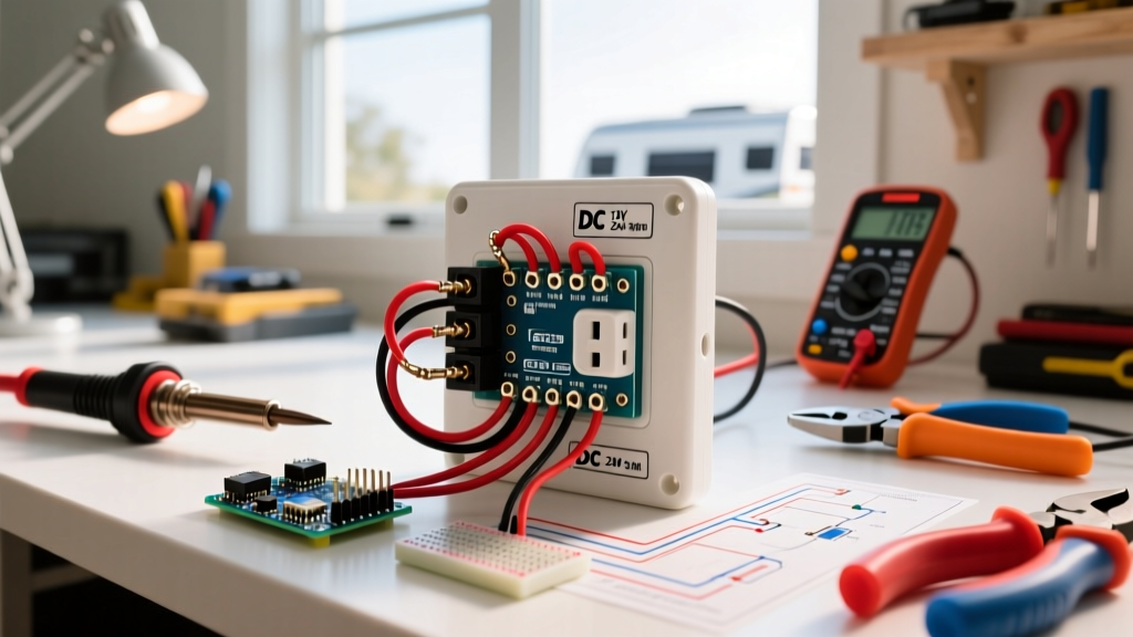 DC Electrical Outlet Wiring: 12V and 24V Solar & RV Scenarios