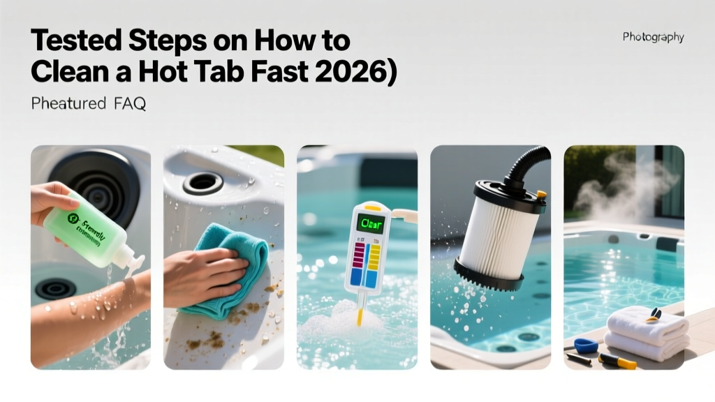 Tested Steps on How to Clean a Hot Tub Fast (2026)