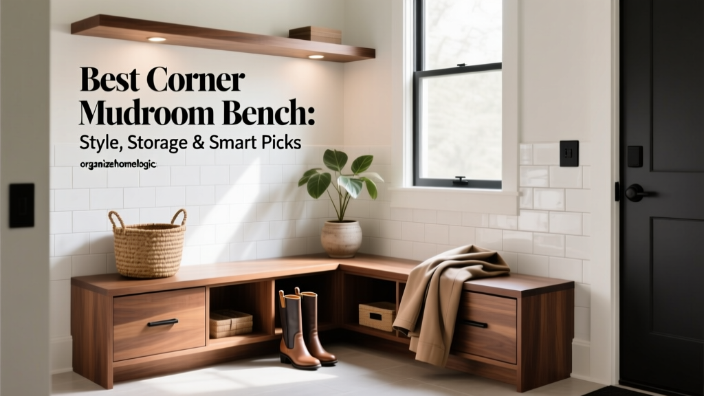 Best Corner Mudroom Bench: Style, Storage & Smart Picks