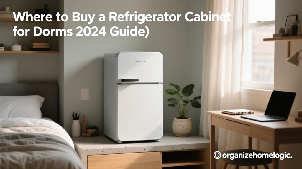 Where to Buy a Refrigerator Cabinet for Dorms (2024 Guide)