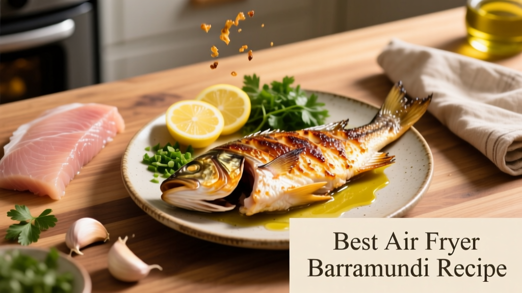 Best Air Fryer Barramundi Recipe (Crispy & Tender!)