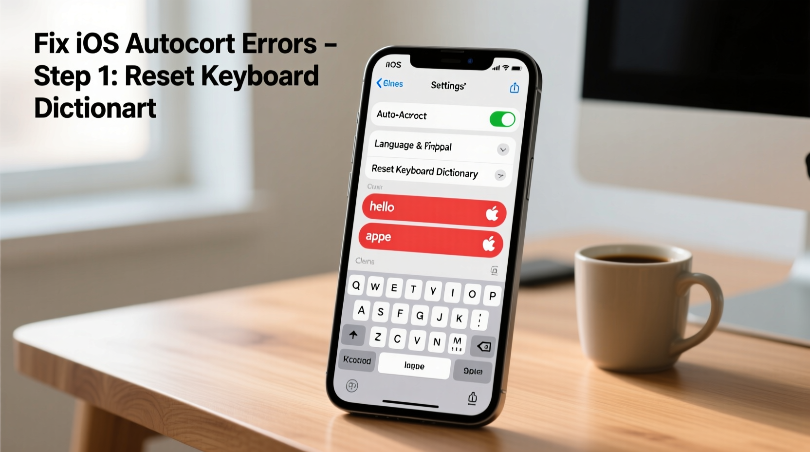 why does my phone autocorrect everything wrong fixing ios keyboard issues