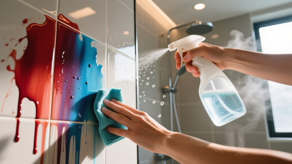 Proven: How to Get Food Coloring Out of Shower Fast