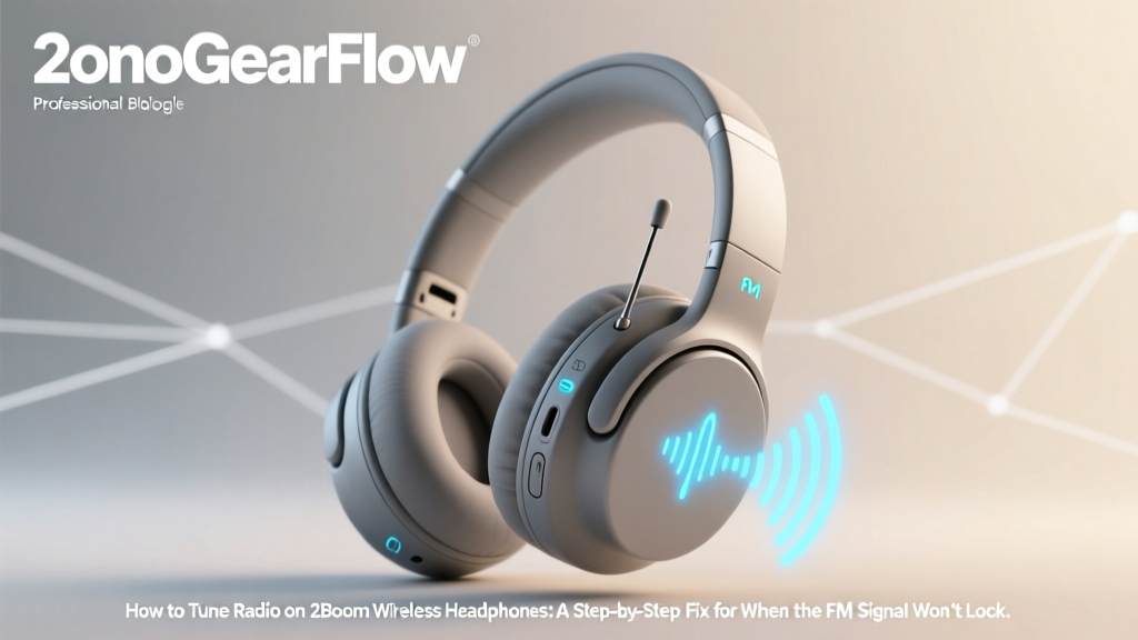 2Boom Wireless Headphones FM Tuning: Step-by-Step (2026)