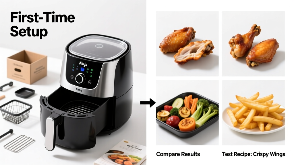 Ninja Air Fryer First-Time Use Guide