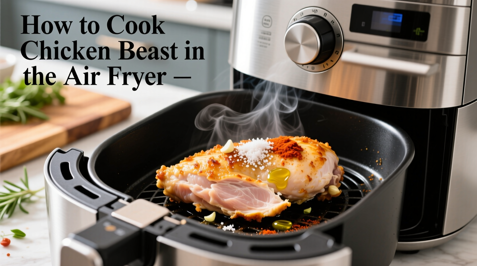how to cook chicken breast in the air fryer