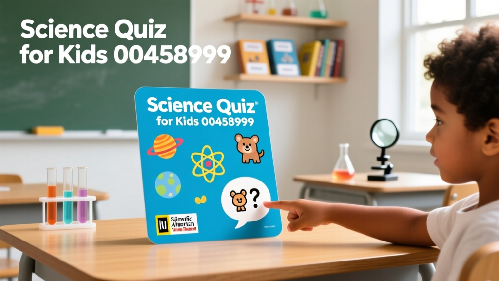 Science Quiz for Kids: Building Curiosity, Confidence, and Critical Thinking Through Playful Learning