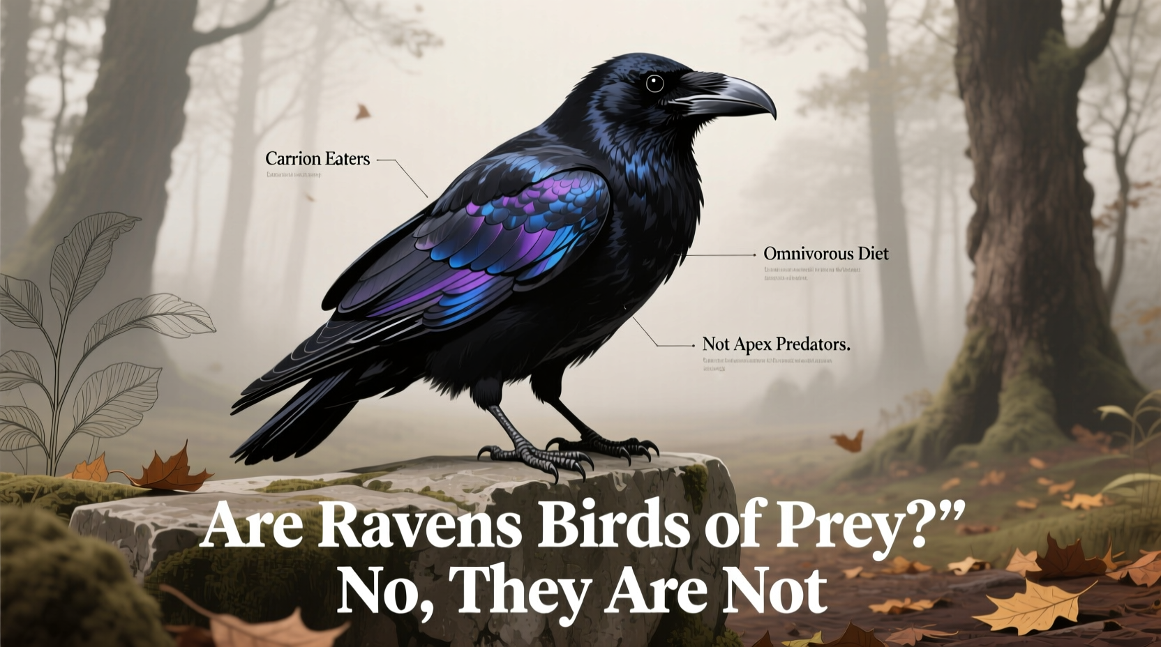 are ravens birds of prey