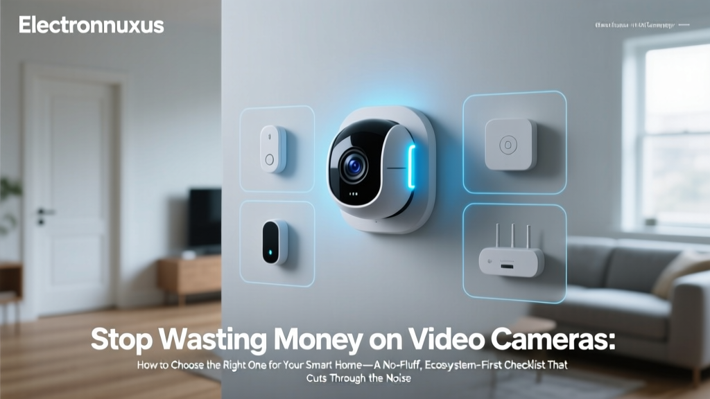 Stop Wasting Money on Video Cameras: How to Choose Video Camera The Right One for Your Smart Home—A No-Fluff, Ecosystem-First Checklist That Cuts Through the Noise