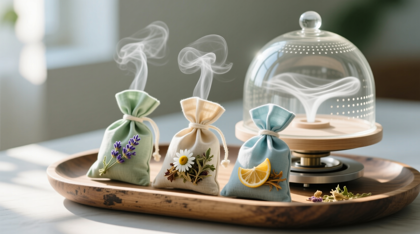 how to refresh scented sachets without overpowering laundry