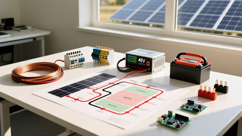 How to Read Solar Diagrams for a 48V Off-Grid System Design