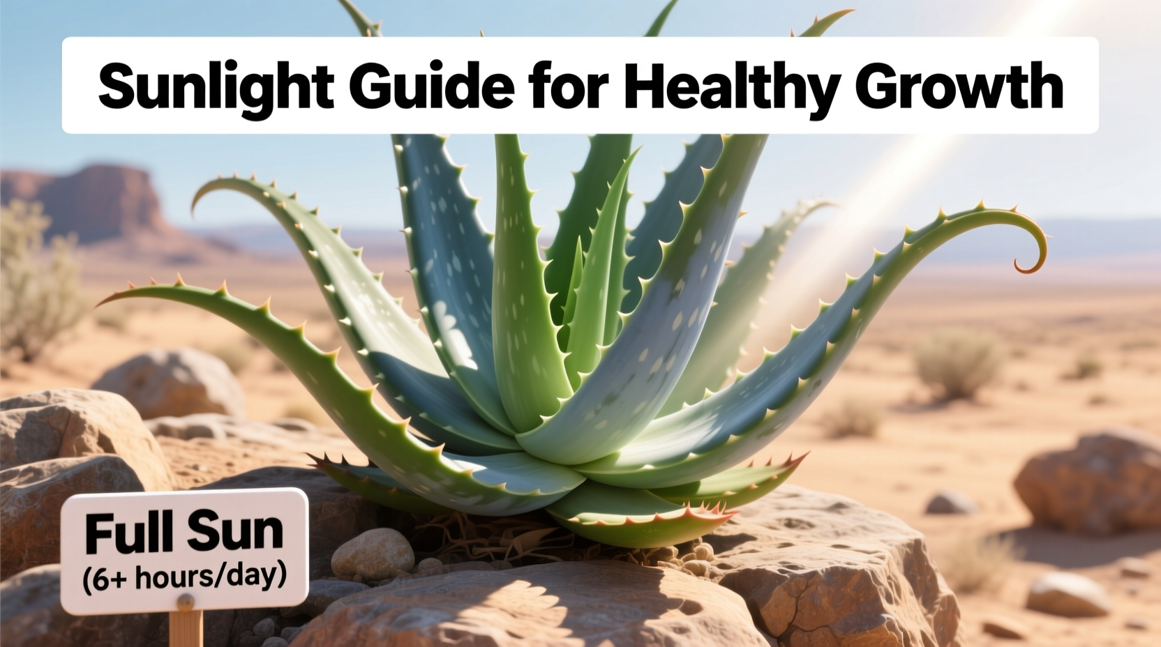 Aloe Sunlight Guide: 5 Tips | TheHomeSprouts