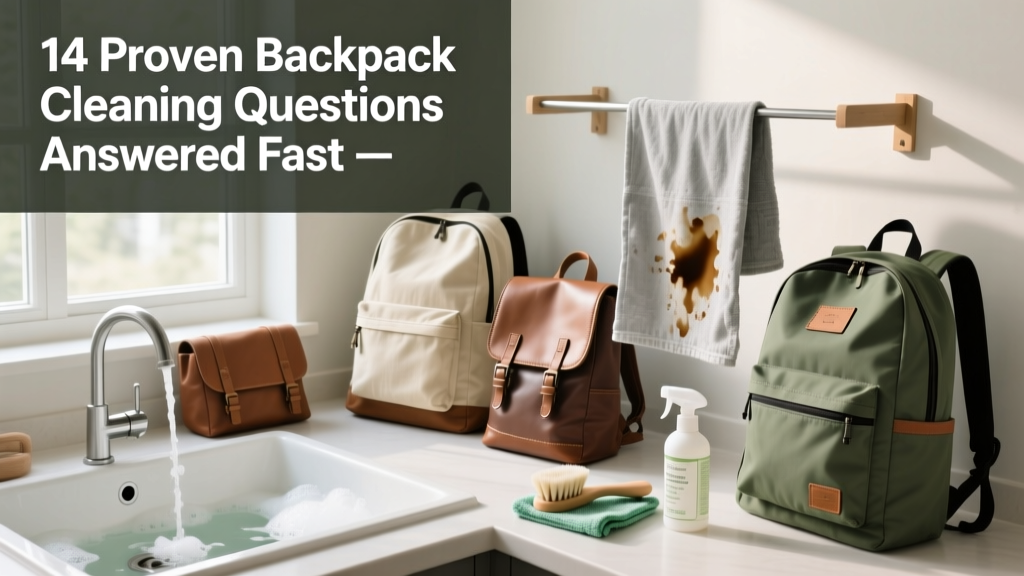 14 Proven Backpack Cleaning Questions Answered Fast