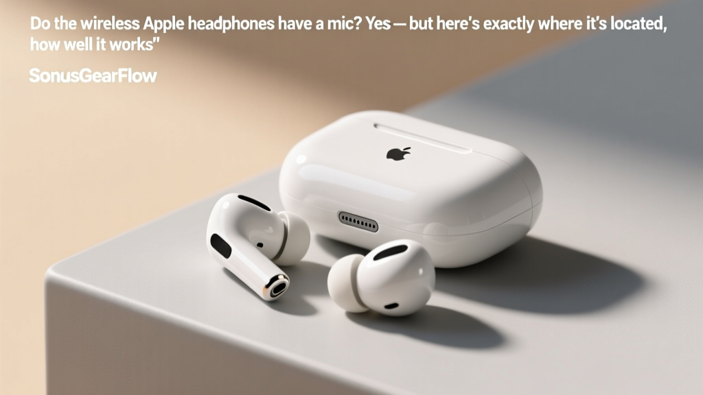 Apple Wireless Headphones Mic: Location, Performance & Fixes