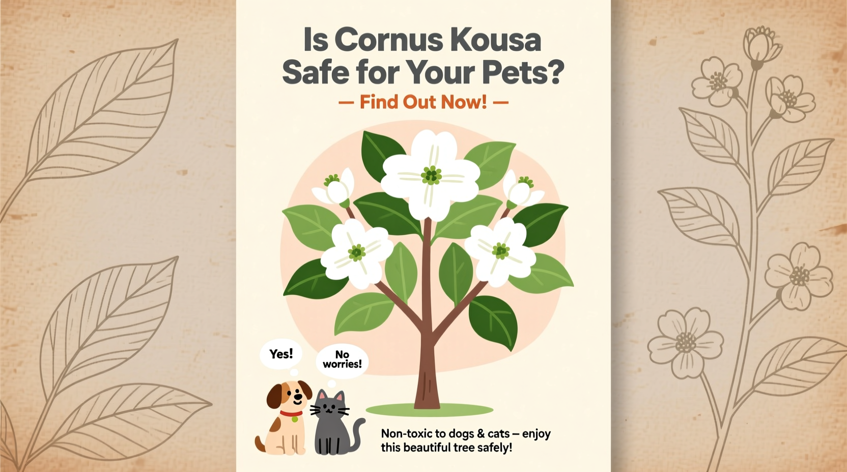 Is Cornus Kousa Safe for Your Pets? Find Out Now!