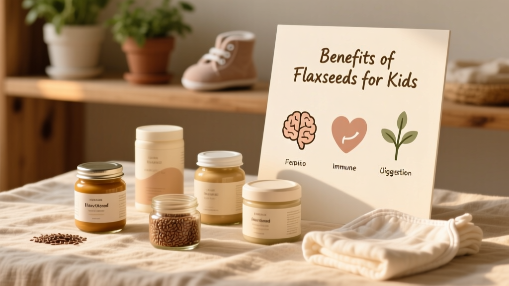 Evidence-Based Benefits of Flaxseeds for Children: Safety, Nutrition, and Practical Guidance for Parents