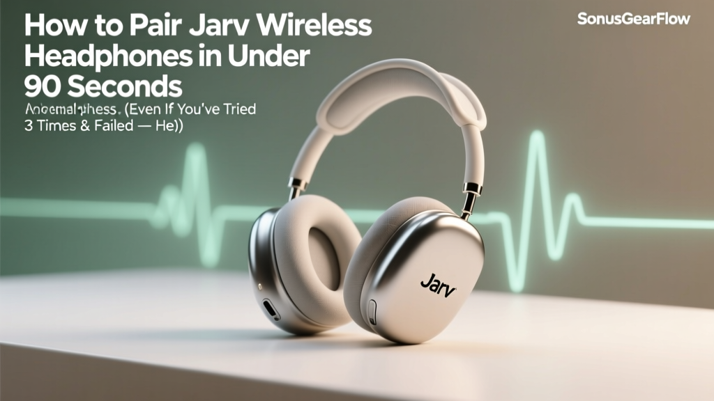 Jarv Wireless Headphones Pairing Guide (2026)