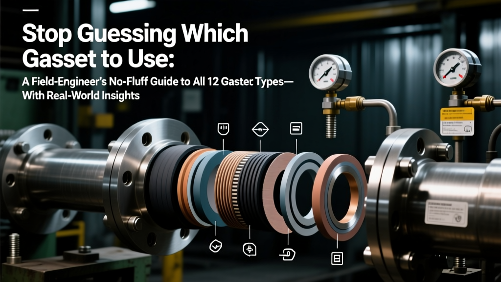 Gasket Selection Guide: 12 Types, Failure Data & Rules