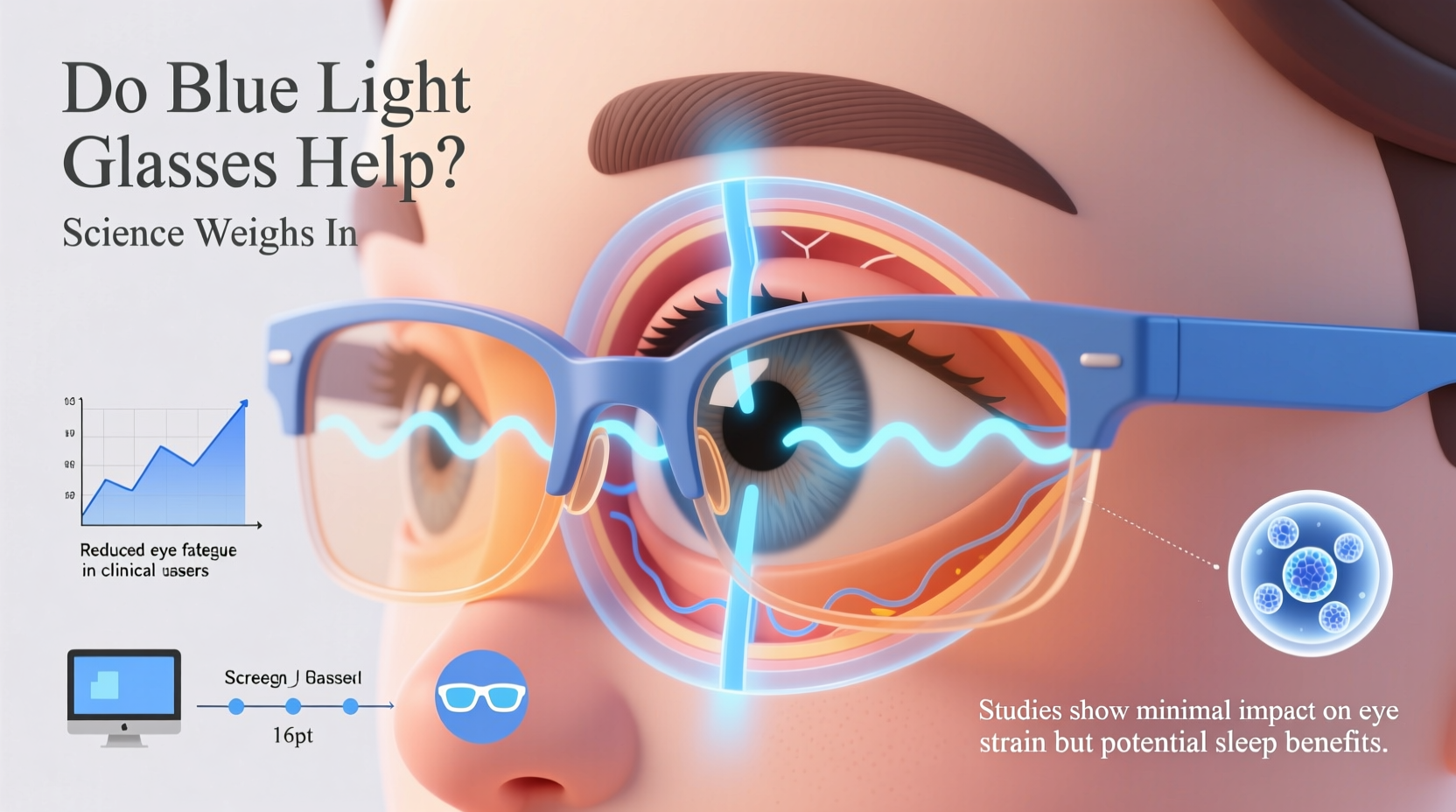 do blue light glasses help with digital eye strain science weighs in
