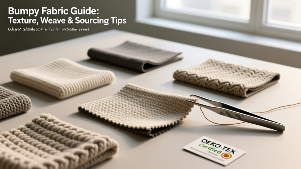 Bumpy Fabric Guide: Texture, Weave & Sourcing Tips