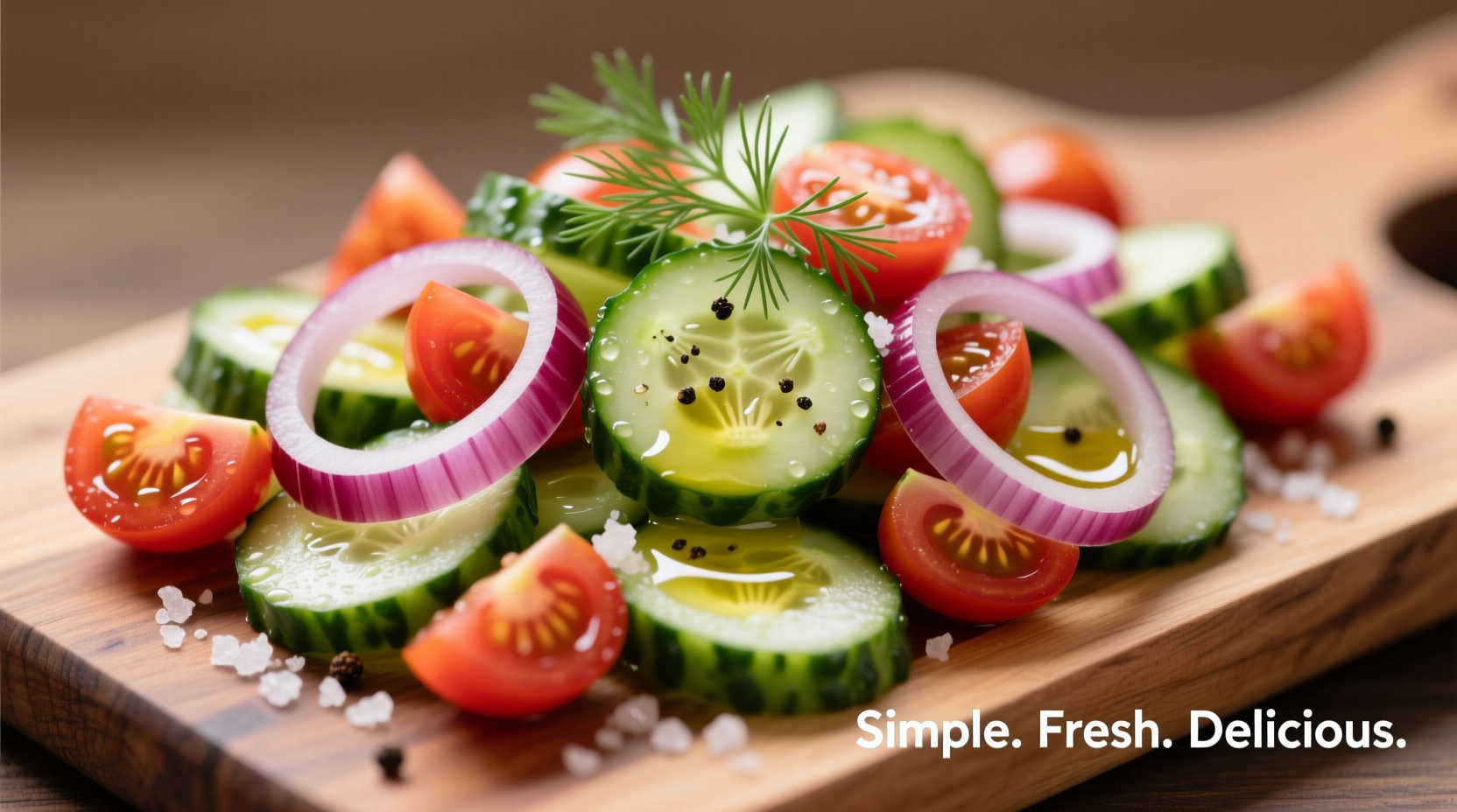 Perfect Cucumber Onion Tomato Salad Recipe in 20 Minutes