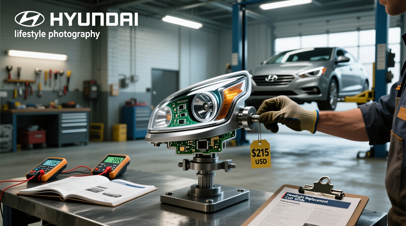 How to choose verna headlight,How much to replace a Hyundai headlight?