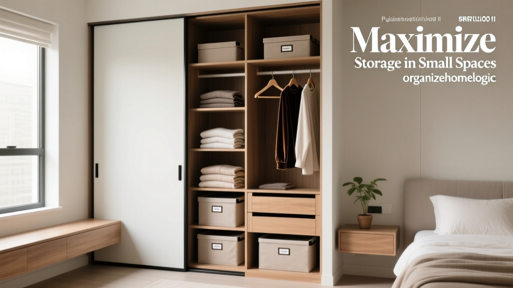 Maximize Wardrobe Storage in Small Spaces