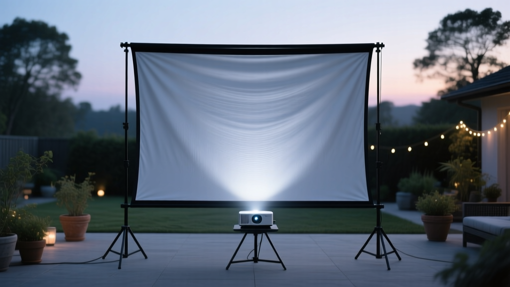 Best Outdoor Projector Screen Fabrics: 5 That Actually Work