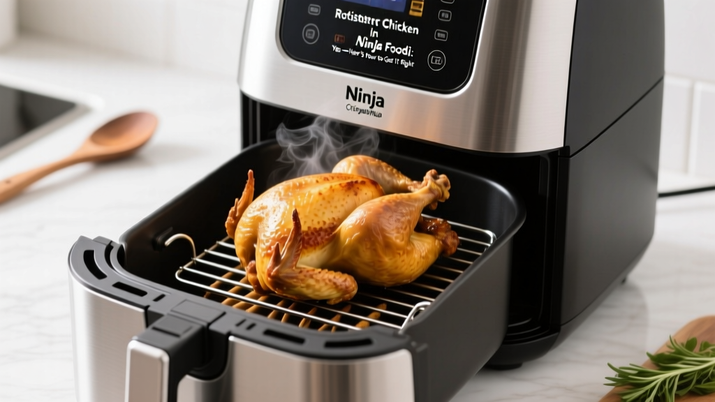 Rotisserie Chicken in Ninja Foodi: How to Do It Right
