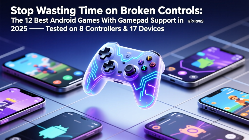 Stop Wasting Time on Broken Controls: The 12 Best Android Games With Gamepad Support in 2025 — Tested on 8 Controllers & 17 Devices