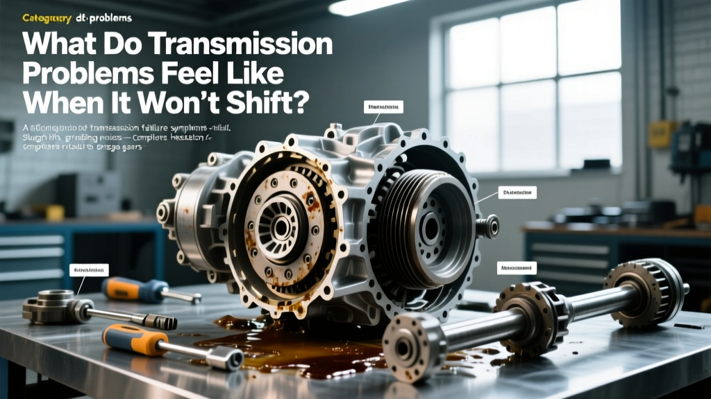 What Do Transmission Problems Feel Like When It Won't Shift?
