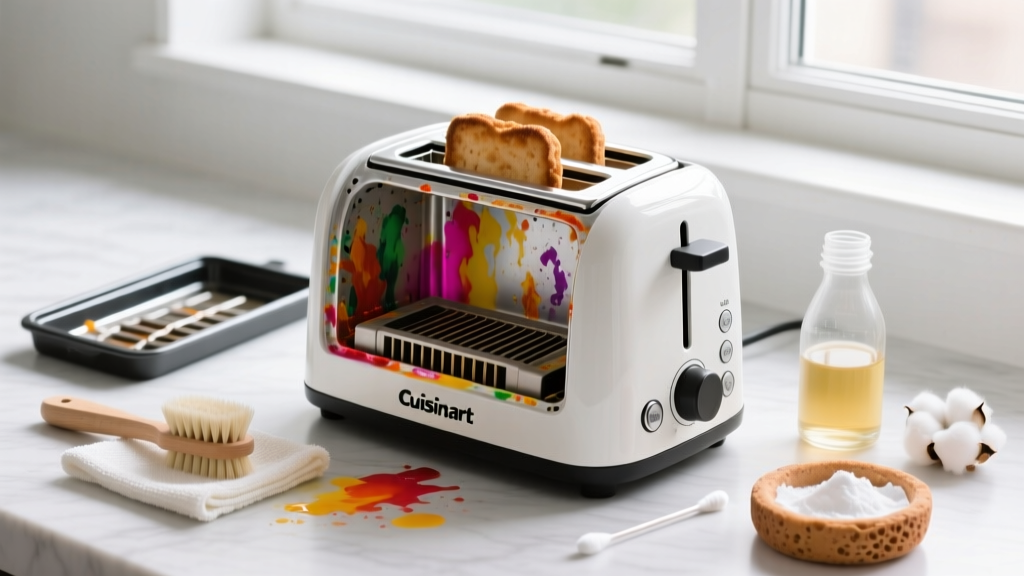 Tested: How to Get Food Coloring Out of Toaster Fast