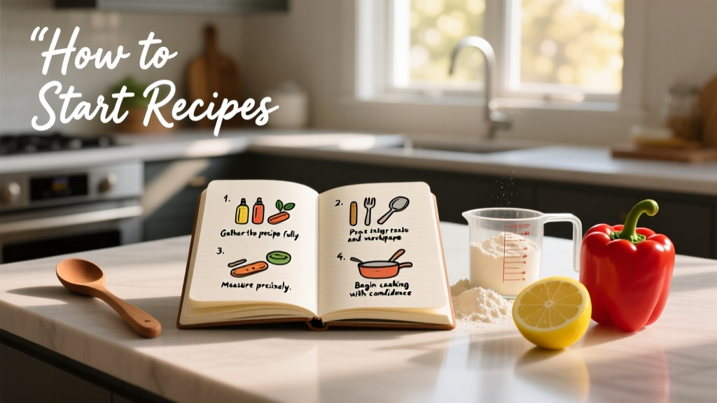 How to Start Recipes: A Clinically Informed, Step-by-Step Guide for Beginners