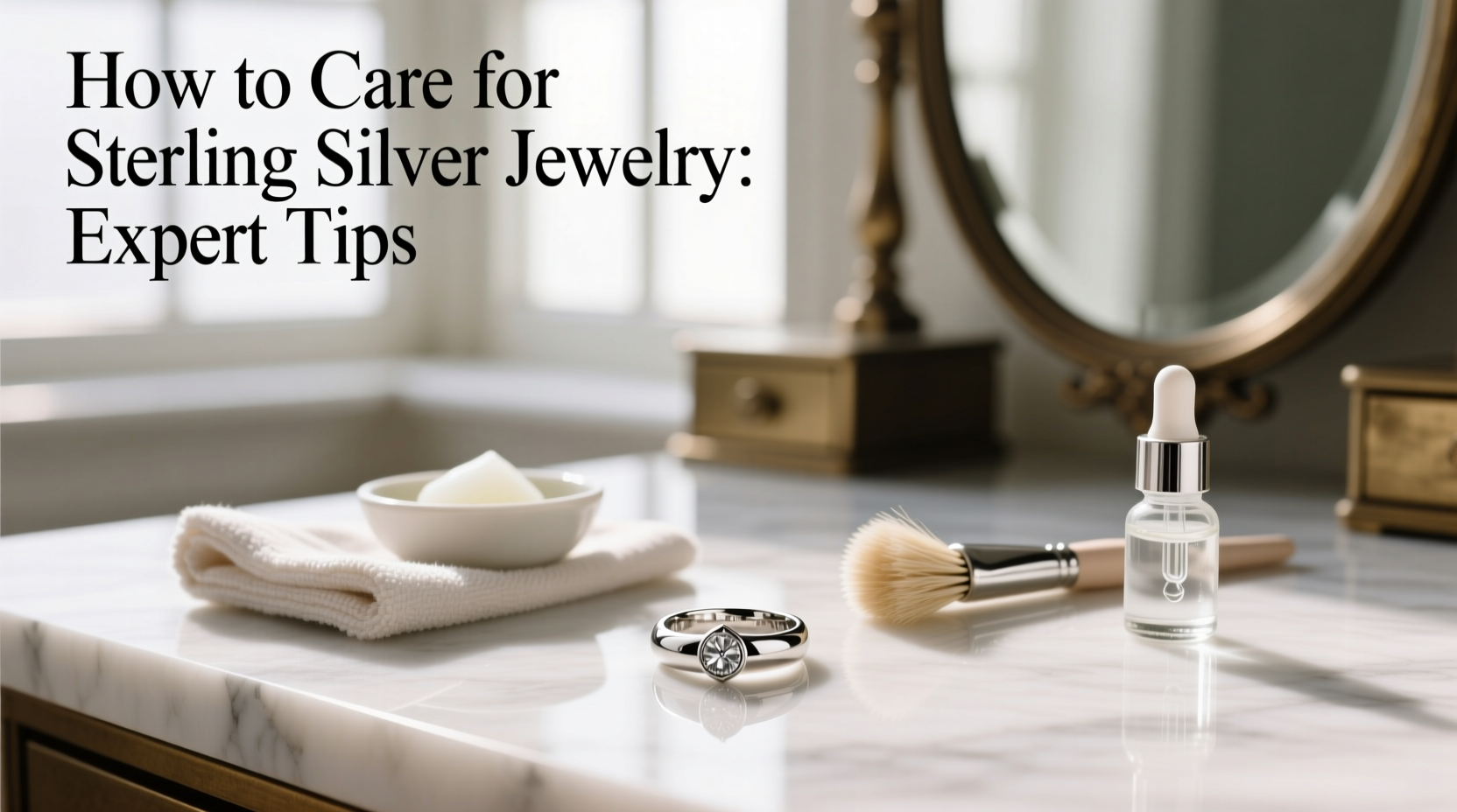 sterling silver jewelry care