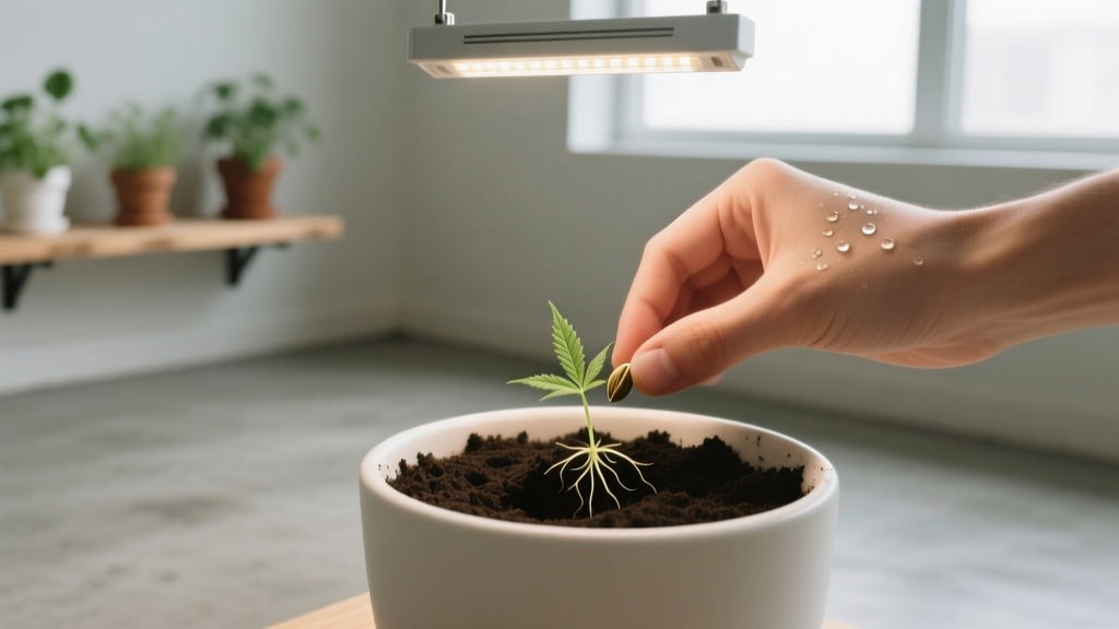 How to Plant Marijuana Seeds Indoors (2026)